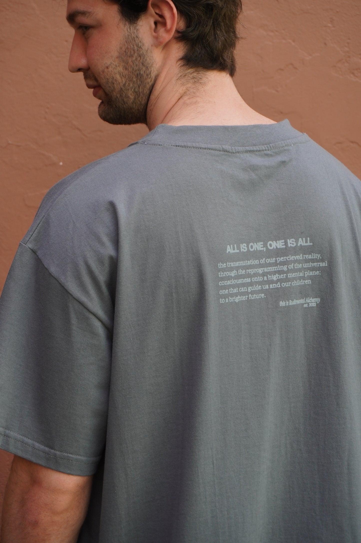 "Cubes" Tee (Slate)