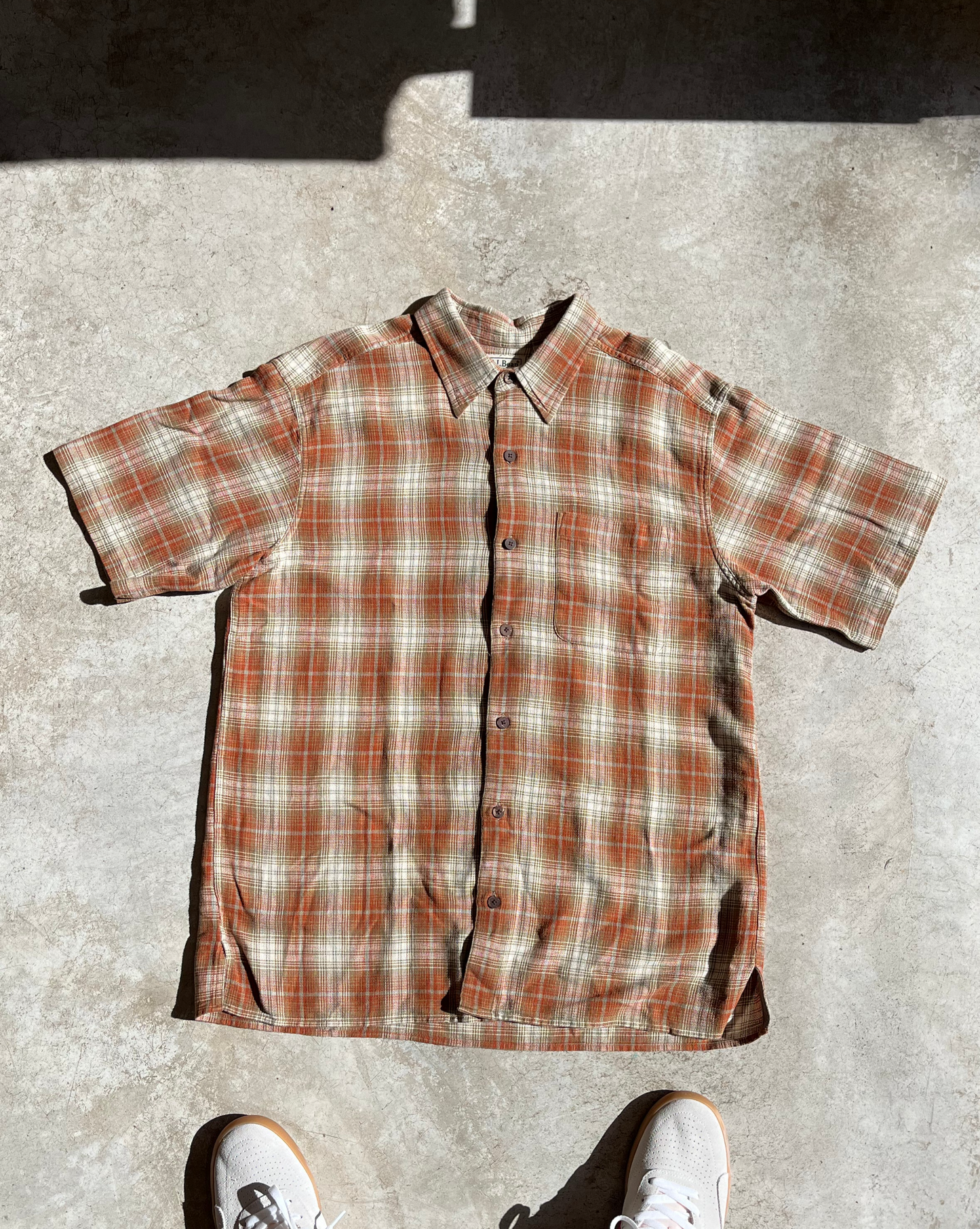 L.L.Bean 1912 - Plaid Shirt Brown - Medium