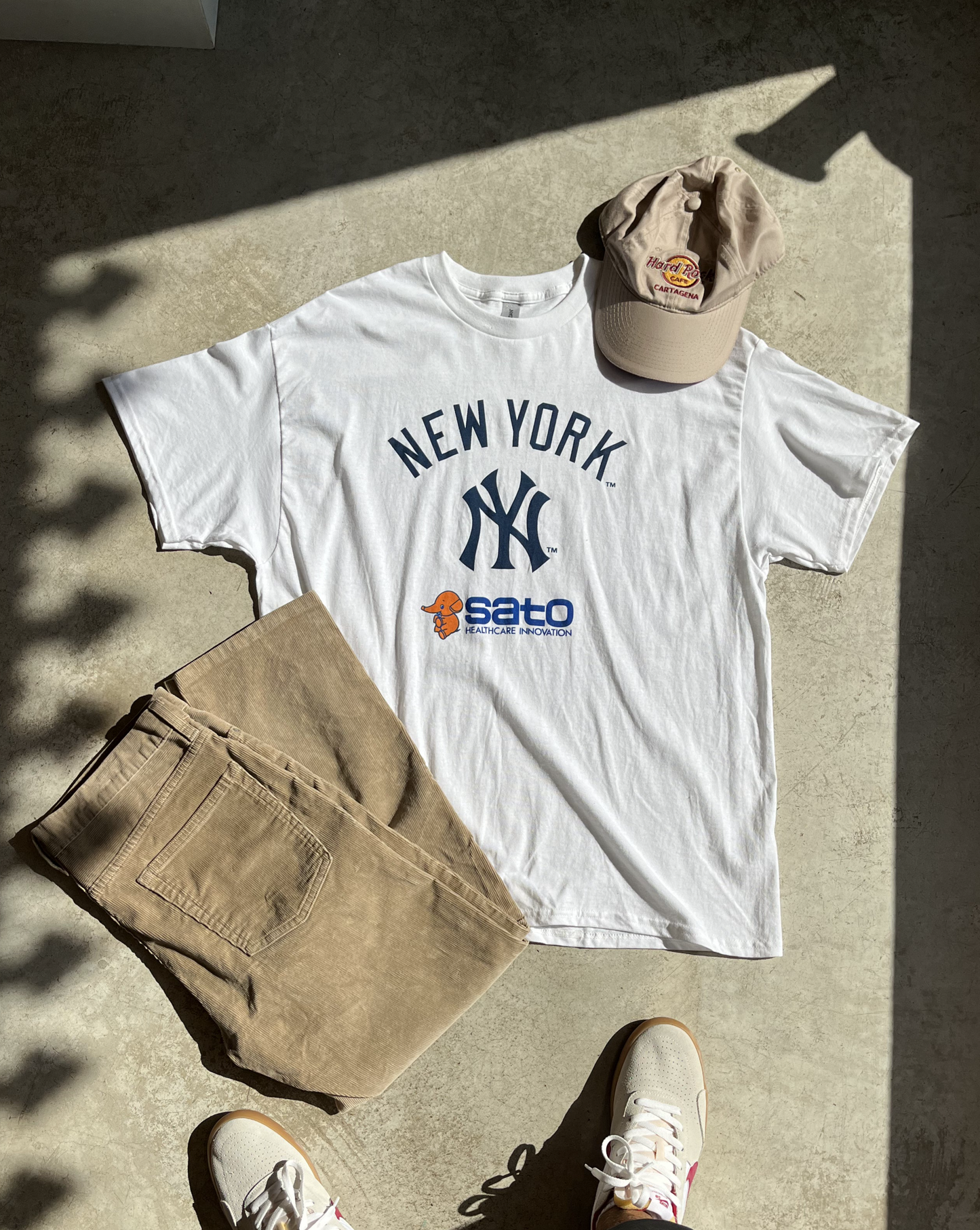 Yankees x SAtO Japan - Oversized T-Shirt