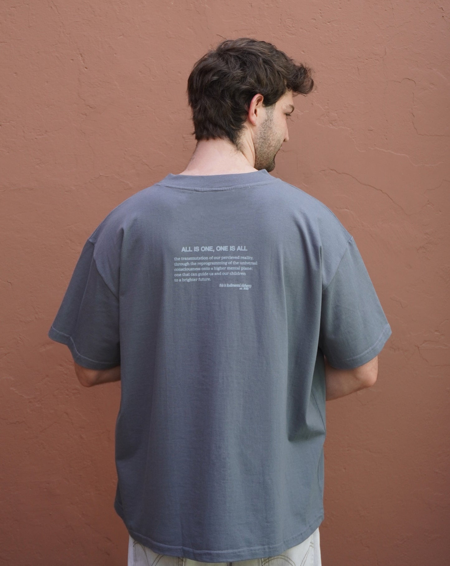 "Cubes" Tee (Slate)