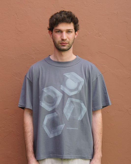 "Cubes" Tee (Slate)